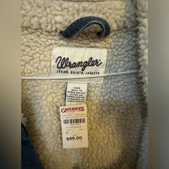 Ladies Denim Wrangler Jacket NWT - Picture 8 of 8